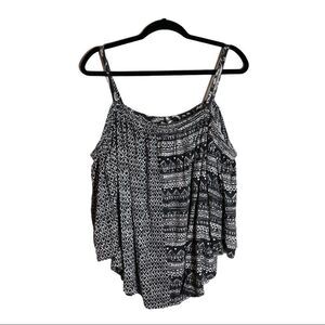 Deletta Anthropologie Cold Shoulder Top‎